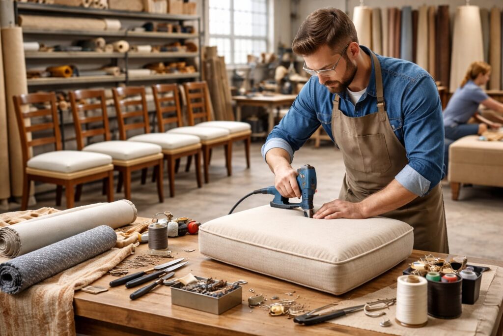 Sofa Upholstery services in noida